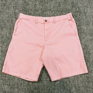Gap Essential Khaki 10" Shorts Mens Size 36 Coral Pink Cotton (A1/045)